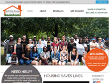Tablet Screenshot of northsidehousing.org